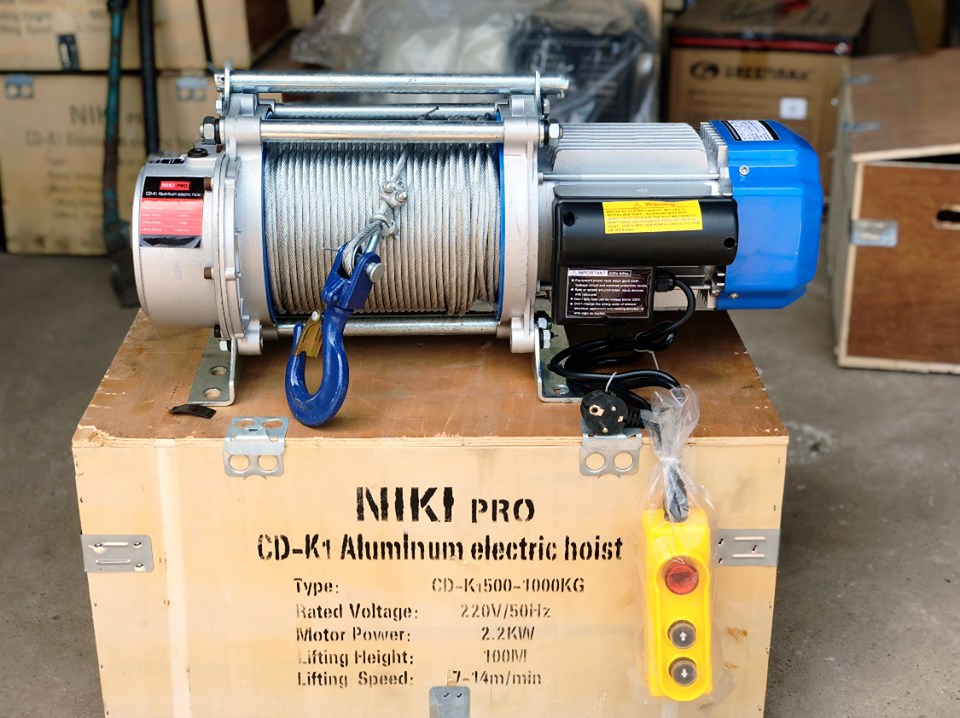 Tời điện đa năng Niki KCD giá rẻ